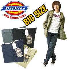 [ビックサイズW40以上] ディッキーズ ローライズワークパンツ WP873 (Dickies LOW RISE WORK PANTS)