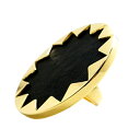 ハウス オブ ハーロウ 1960 サンバースト カクテル リング ブラック HOUSE OF HARLOW 1960 sunburst cocktail ring ニコール リッチー デザイン/プロデュース☆ 【閉店 売り切り】