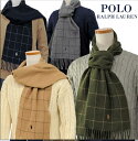 送料無料POLO by Ralph Laurenラルフローレン秋冬モデル リバーシブル ウインドペン柄マフラーpc0743 リバーシブルマフラー【クリスマス・バレンタイン・ラッピング可能】pc-0743