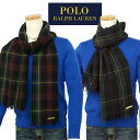 ラルフローレン 送料無料POLO by Ralph Laurenラルフローレンアルパカ混 タータンチェックマフラーPOLO by Ralph Laurenpcストール6f0219【クリスマス・バレンタイン・ラッピング可能】6f0219