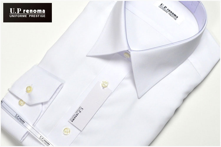  綿100％ 形態安定 ビジネスソフト レギュラーカラーシャツ 長袖 Yシャツ ワイシャツ ドレスシャツ カッターシャツ ビジネスシャツ メンズシャツ 紳士シャツ