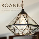 ペンダントライト ■ROANNE | LT-9685■ 現代的なデザインに仕上げた多面体ガラスが美しい 宝石のような天井照明 【INTERFORM インターフォルム】 1