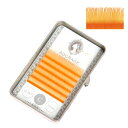 まつげエクステ カラー ボリュームラッシュ ADORAGE 6列【オレンジ 0.06mm/Jカール/Cカール】長さ 9mm/11mm/13mm ボリュームラッシ...