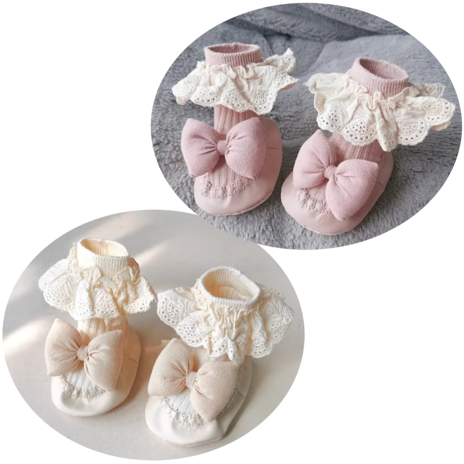 樂天商城 - リボンルームソックス 11~13cm