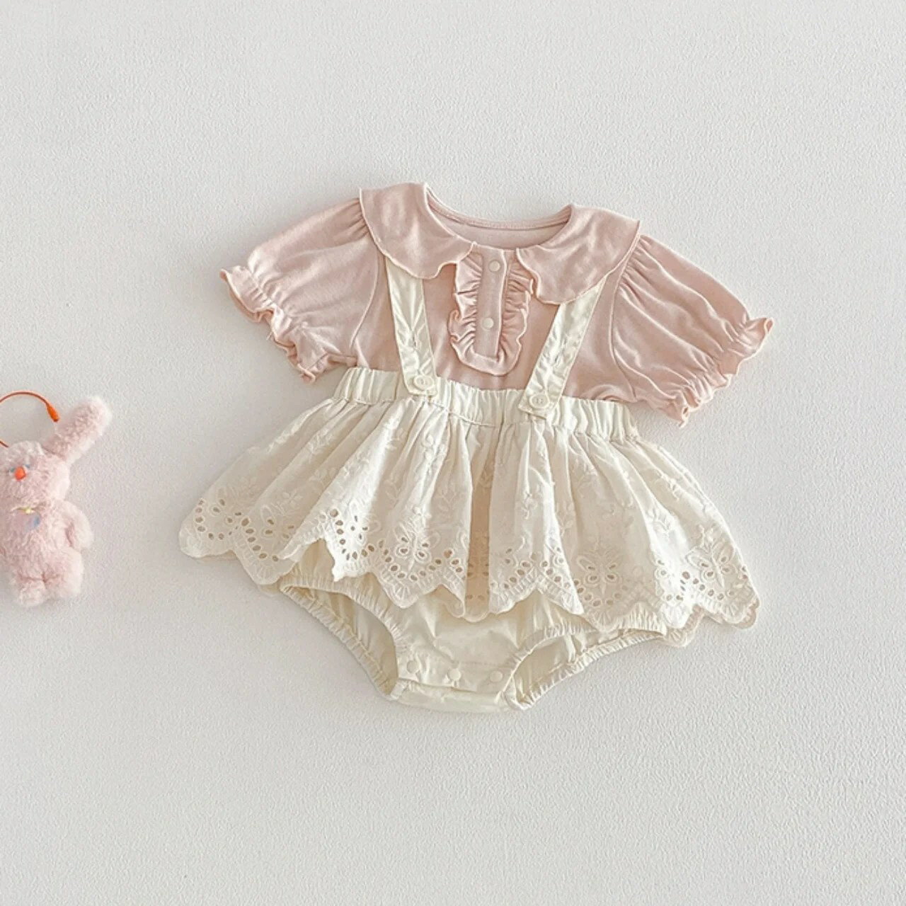 Rakuten - フリルハートセットアップ 60cm～90cm ベビー服 女の子