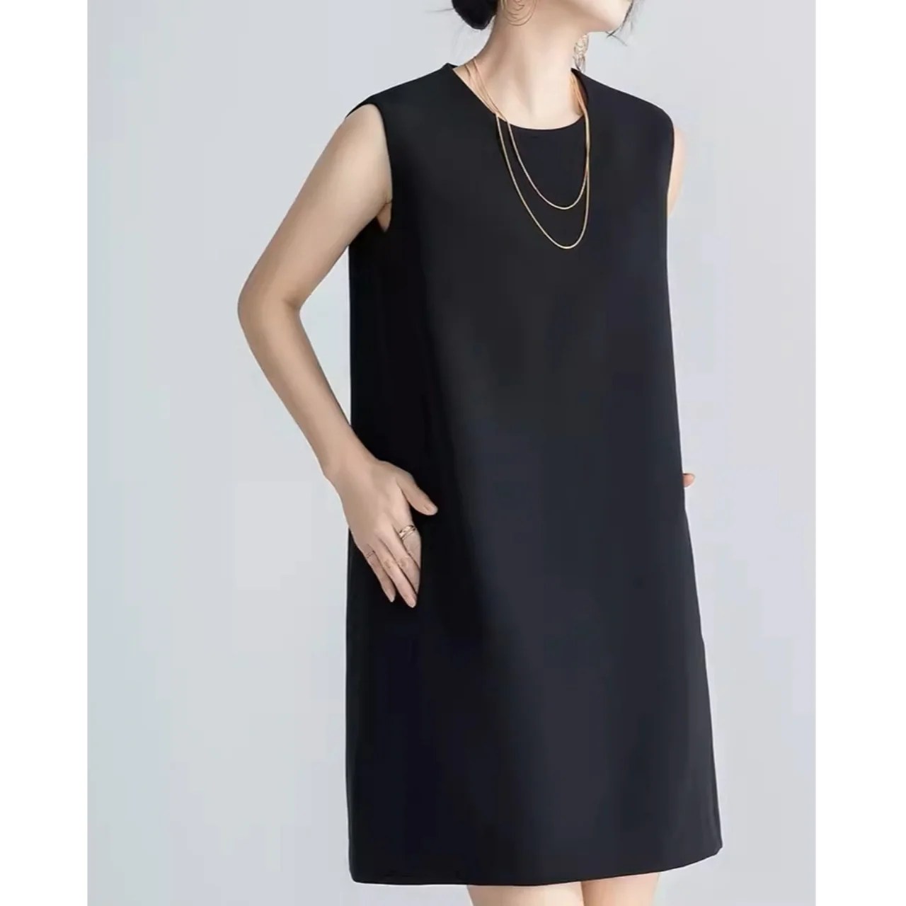 Rakuten - 【マタニティもOK】 フォーマルブラックワンピース S～XL