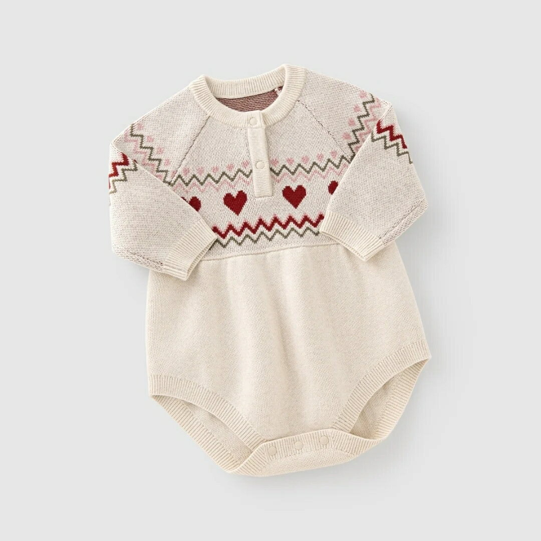 ハートハートロンパース 【ショート】 60cm～90cm