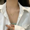 【楽天スーパーセール半額】 ハート ネックレス ハート レディース チェーン シルバー 18金 金属アレルギー対応 シンプル 18k レディース Vネックレス ダイヤ K18 ゴールド シルバー SV925 アクセサリー ジュエリー クリスマス プレゼント 誕生日 ギフト