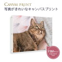 FSM号（227×158mm）の印刷がきれいなキャンバスプリント。写真やイラストを絵画に使われる発色が美しいキャンバスに印刷。無料の編集ツールを使って簡単注文。側面鋲打ち仕上げ。アートボード・アートパネル・写真パネル・フォトパネル・ギフト・ペット