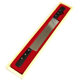 マンチェゴやハード系のチーズカットに最適なスペイン製のチーズナイフです。 生ハムナイフ 全長50cm(刃渡り26cm) 素材 刀部:ステンレス 柄部:セルロースアセテート　
