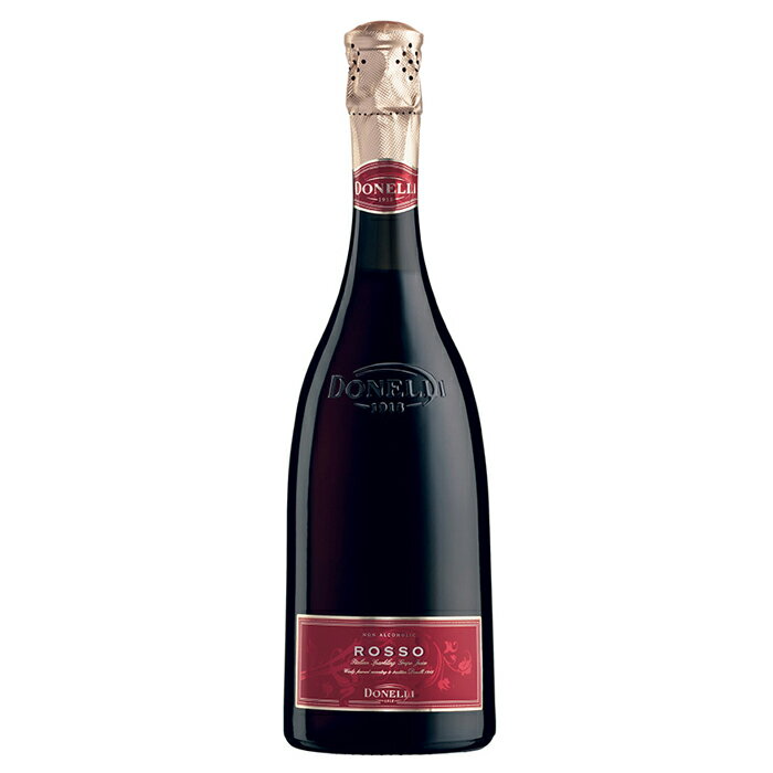 ドネリ グレープ・スパークリング・ロッソ750ml ×6