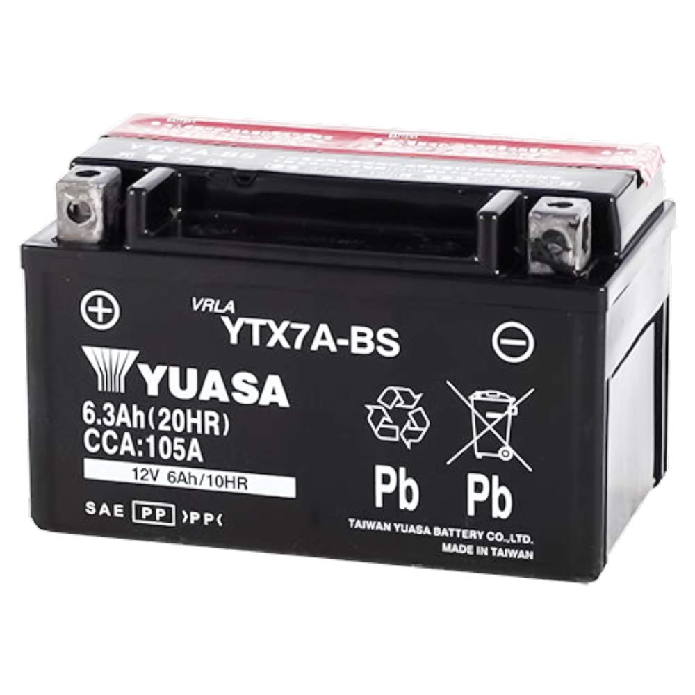 YTX7A-BS 台湾 yuasa ユアサ バイク バッテリー オートバイ 液入り充電済 GEL7A-BS RBTX7A-BS 7A-BS NBC FTX7A-BS KT…