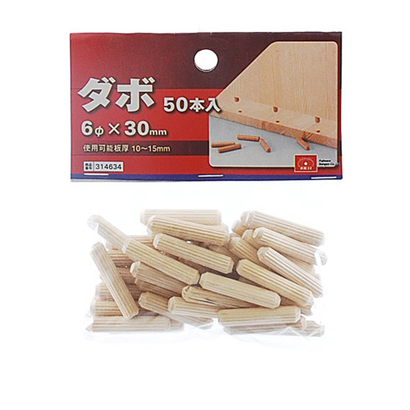 乐天商城 - SK11 ダボ 50本入 6X30mm