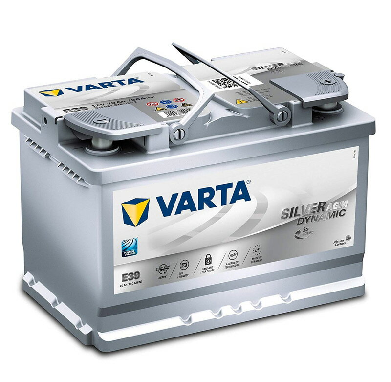 VARTA バルタ 570-901-076 シルバーダイナミック アイドリングストップ車 充電制御車 ドイツ製 欧州車用 バッテリー …