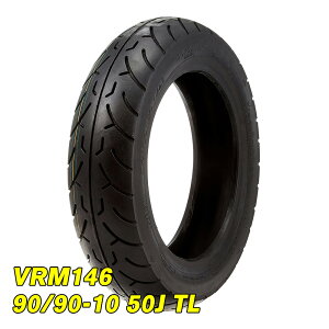 タイヤ 9090-10 50J TL 1本 VRM146 Vee Rubber バイク オートバイ スクーター チューブレスタイヤ 前後共用 送料無料