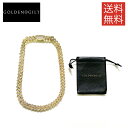 【送料無料】GOLDEN GILT Prong Set Cuban Link ゴールド ネックレス 金 Necklace Gold 20インチ ゴールデンギルト...