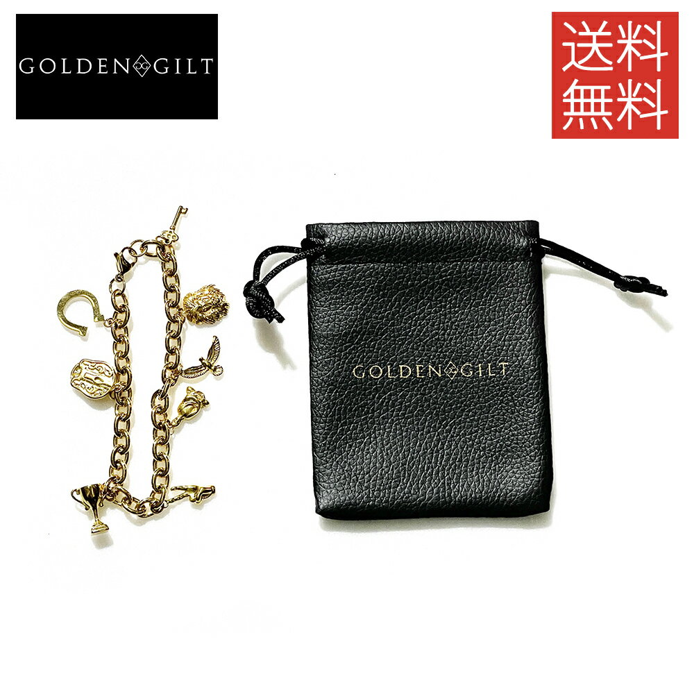 GOLDEN GILT Lucky Charm ゴールド ブレスレット 金 Bracelet Gold 8インチ ゴールデンギルト メンズ レディース 男女兼用