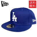 NEW ERA ニューエラ US規格 海外仕様 MLB LA Los Angeles Dodgers ロサンゼルス・ドジャース BASIC SNAPBACK CAP 9FIFTY 950 スナップバックキャップ BLUE ブルー 青 フリーサイズ メンズ レディース 男女兼用