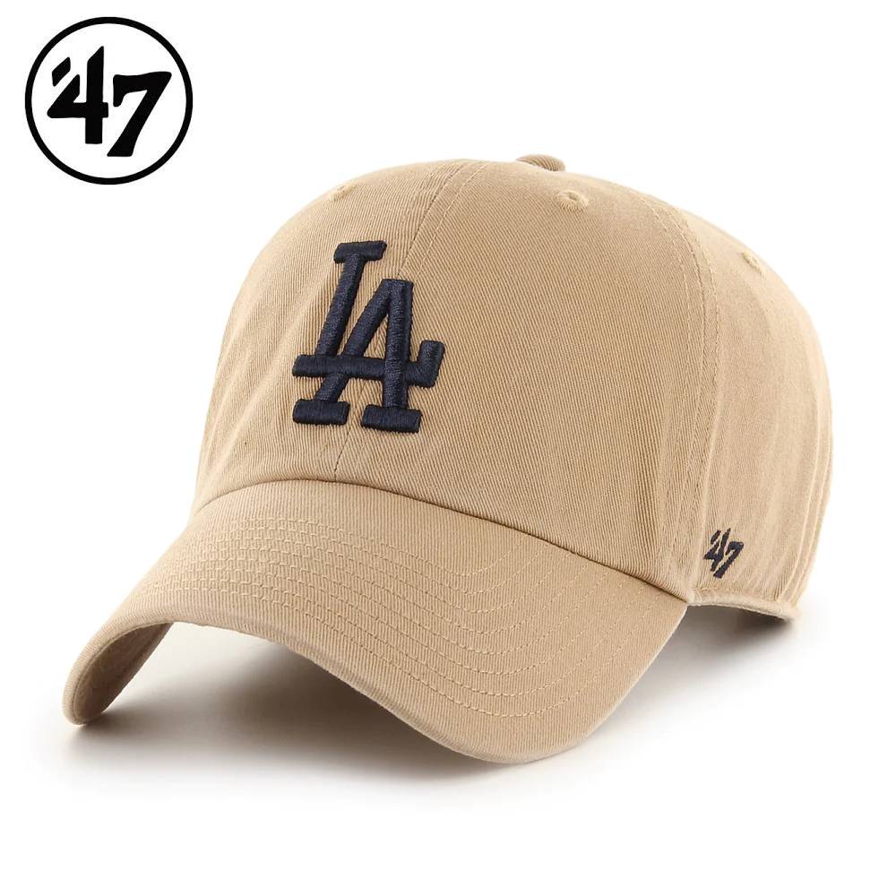 '47 LA Dodgers CLEAN UP ローキャップ ドジャース クリーンナップ カーキ/ネイビー LOWCAP Khaki/Navy..