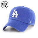 '47 LA DODGERS KIDS ’47 CLEAN UP キッズ用 ローキャップ ドジャース 定番キャップ クリーンナップ ブルー 子供用 青 LOWC...