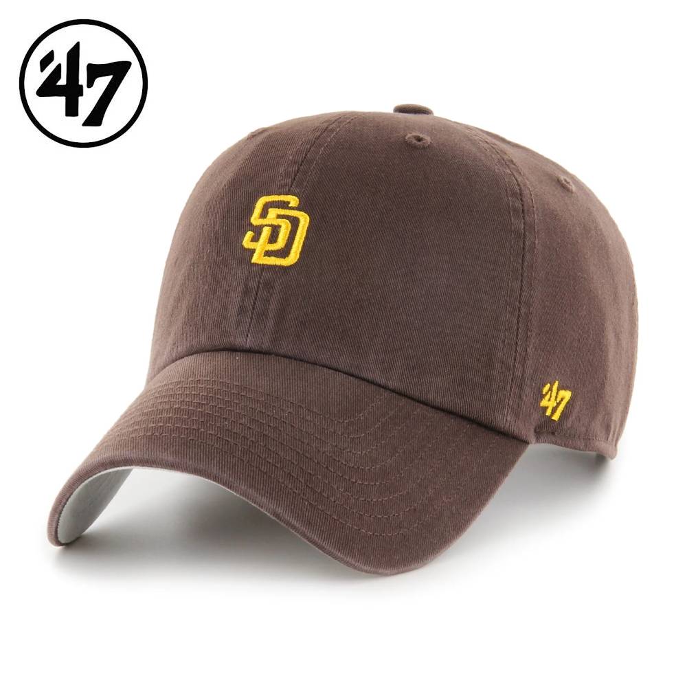Rakuten - '47 SD Padres Base Runner CLEAN UP ローキャップ サンディエゴ パドレス ベースランナー クリーンナップ ブラウン LOWCAP Brown フォーティーセブン