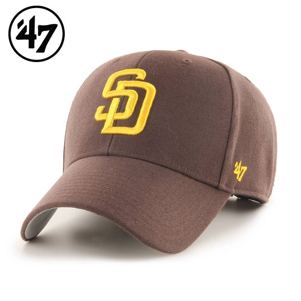 Rakuten - '47 SD PADRES MVP ローキャップ サンディエゴ パドレス エムブイピー ブラウン LOWCAP Brown フォーティーセブン フリーサイズ メンズ レディース 男女兼用