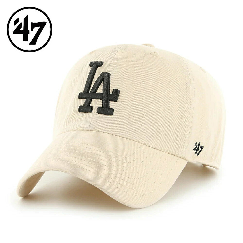 '47 LA DODGERS CLEAN UP ローキャップ ドジャース クリーンナップ ナチュラル 白 LOWCAP Natural フォーティーセブン フリーサイズ メンズ レディース 男女兼用 大谷翔平