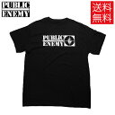 【送料無料】PUBLIC ENEMY Long Logo ライセンス オフィシャル Tシャツ ブラック 公式 黒 半袖 BRAVADO T Shirt パブリックエネミー