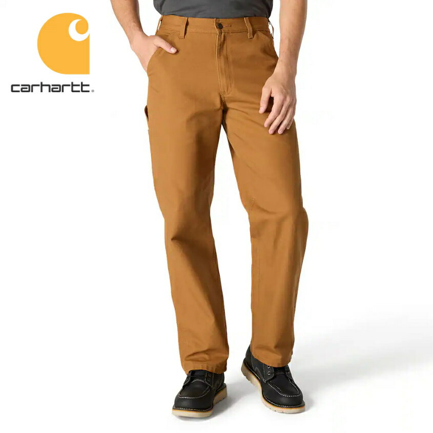 Rakuten - Carhartt LOOSE STRAIGHT WASHED DUCK DUNGAREE ワークパンツ カーハートブラウン WORK PANTS CarharttBrown カーハート