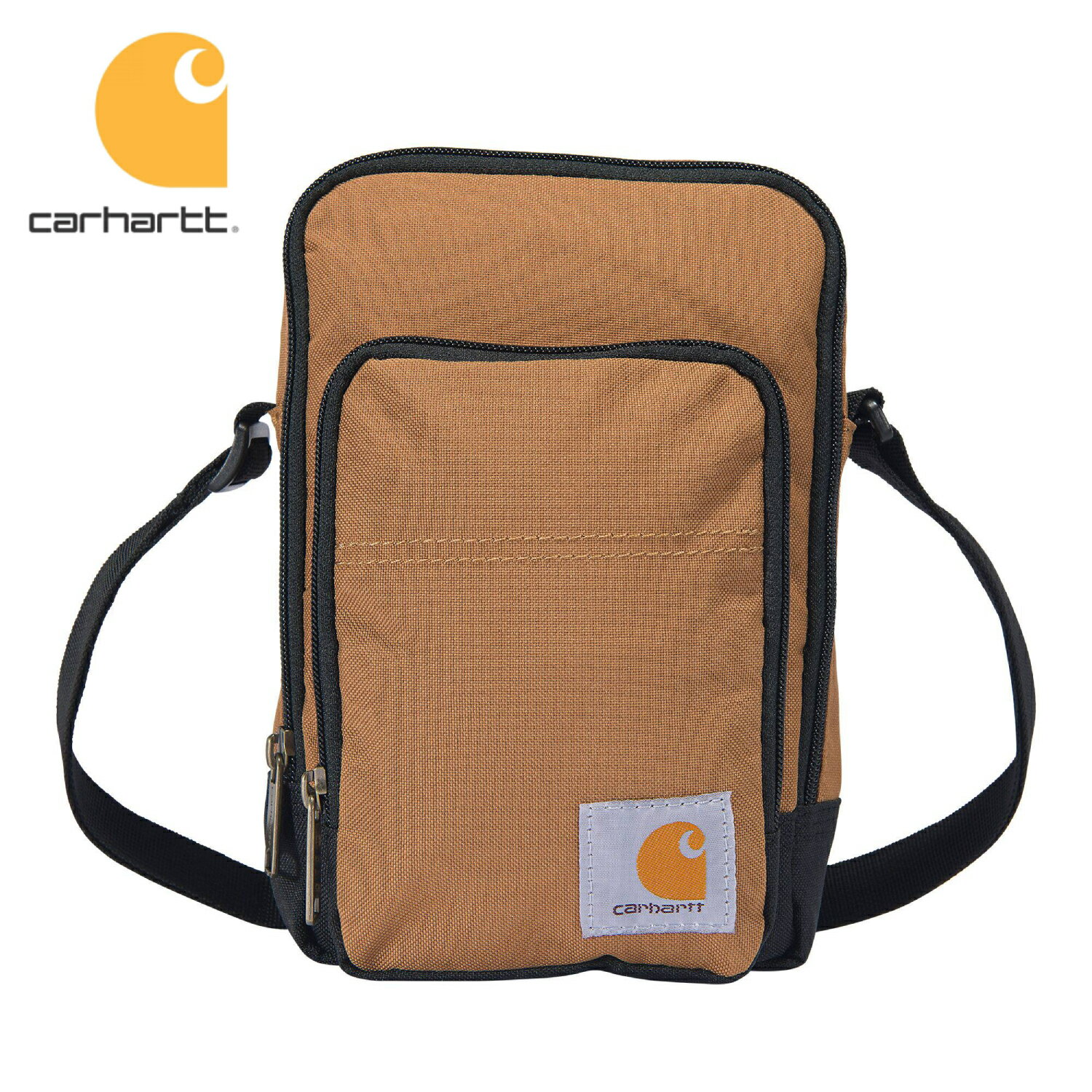 Rakuten - Carhartt CROSSBODY バッグ ボディバッグ カーハートブラウン 鞄 ZIP BAG Carhartt Brown カーハート