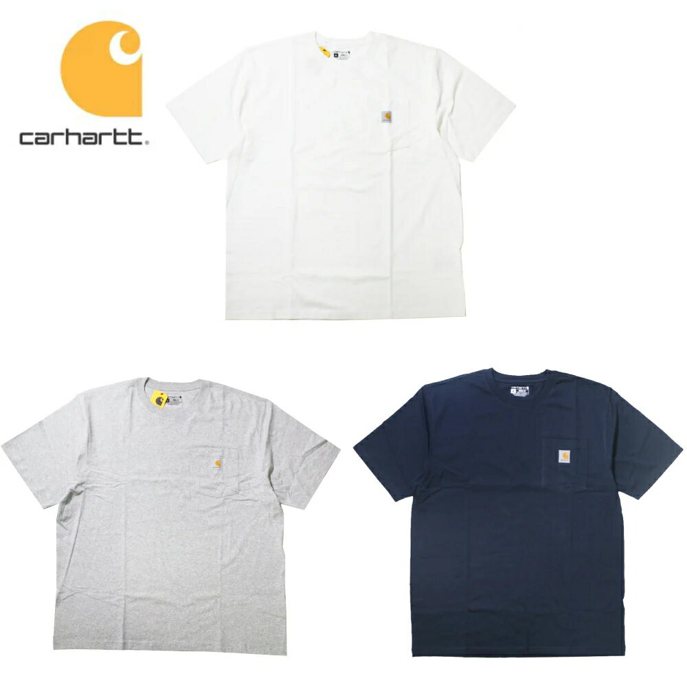 Rakuten - Carhartt LOOSE FIT HEAVYWEIGHT ポケット Tシャツ 半袖 SHORT-SLEEVE POCKET T-SHIRT カーハート
