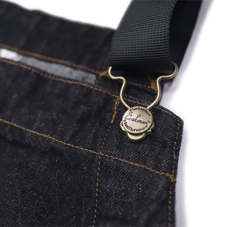 【送料無料】COOKMAN Fisherman's Bib Black Denim オーバーオール ブラック デニム 黒 Overall クックマン メンズ レディース 男 女 ユニセックス