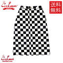 yzCOOKMAN Checker xCJ[Y XJ[g `FbJ[ zCg/ubN / Baker's Skirt White/Black NbN} fB[X K[Y 