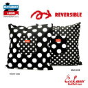 COOKMAN Cushion Pocket Cover リバーシブル クッションカバー ドット & ビッグドット ブラック Reversible Dots &...