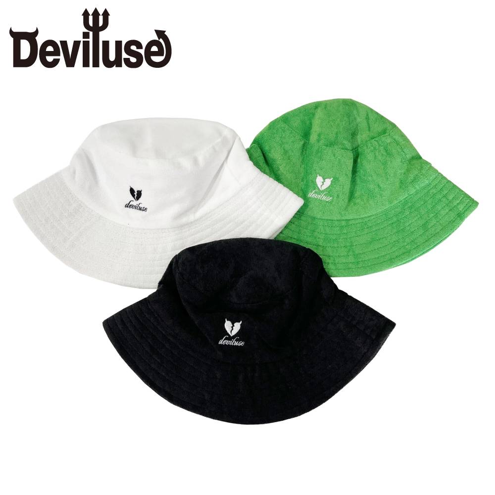 Deviluse Heartaches バケット ハット 帽子 Bucket Hat デビルユース