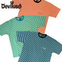 Deviluse Border Tシャツ ボーダー 半袖 T-shirts デビルユース