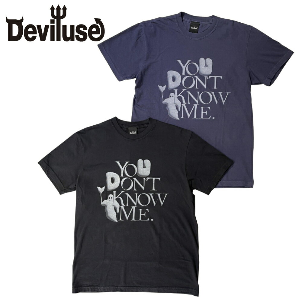 Rakuten - Deviluse You Don't Know Me Tシャツ 半袖 T-shirts デビルユース