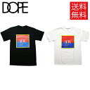 DOPE BEL AIR Tシャツ ブラック ホワイト 黒 白 半袖 TEE Black White ドープ