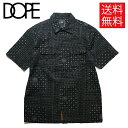 【送料無料】DOPE Blood, Sweat Tears ワークシャツ ショートスリーブ ブラック 半袖 黒 Work Shirt Black ドープ