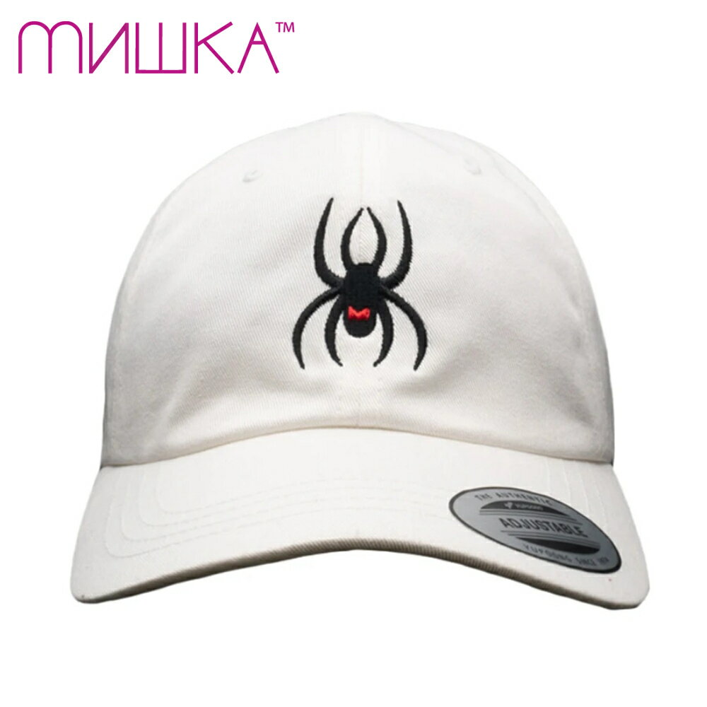 Rakuten - MISHKA BLACK WIDOW ローキャップ ダッドハット スパイダー 蜘蛛 帽子 DAD HAT LOW CAP ミシカ フリーサイズ