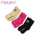 MISHKA JACQUARD SOCKS ソックス 靴下 BEANIE ミシカ フリーサイズ