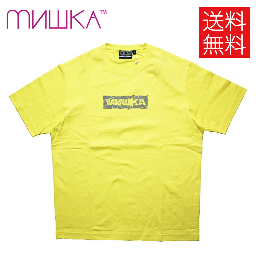 yzMISHKA DAMAGE BOXLOGO KEEP WATCH TVc CG[   T-SHIRTS Yellow M21000007 ~VJ TCYM