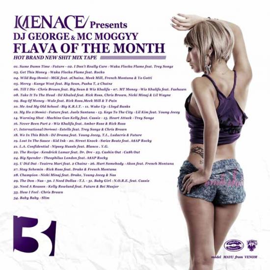 DJ GEORGE&MC MOGGYY / FLAVA OF THE MONTH VOL,3