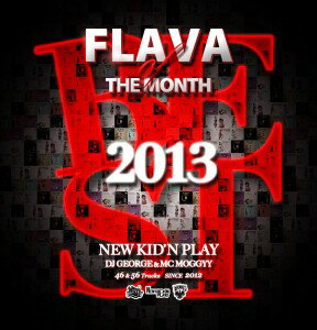 DJ GEORGE & MC MOGGYY /FLAVA OF THE MONTH 2013 BES