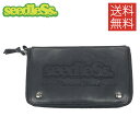 【送料無料】seedleSs sd genuine ウォレット 本革 財布 黒 leather wallet Black シードレス