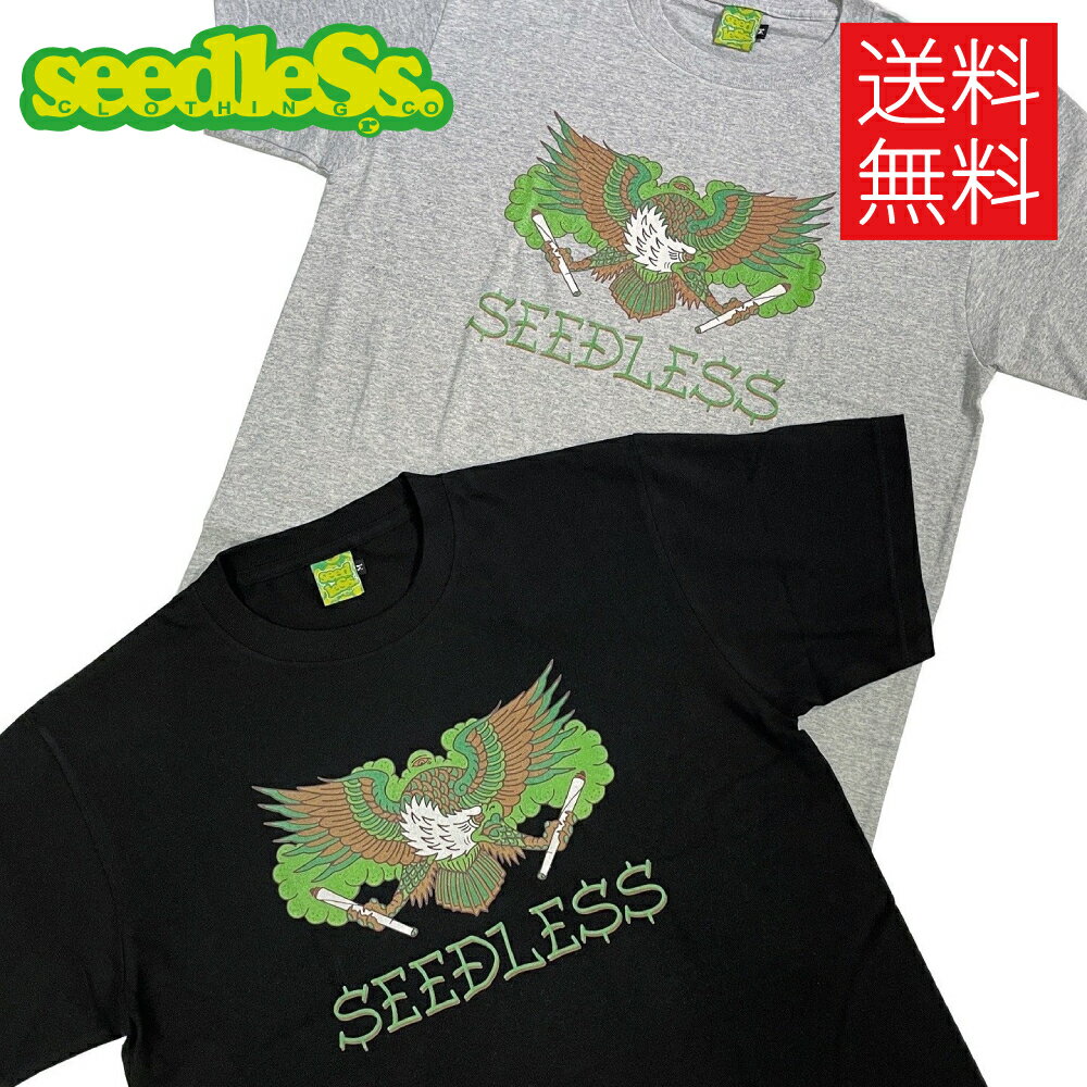 Rakuten - seedleSs sd green eagle Tシャツ 半袖 ss tee シードレス メンズ レディース 男女兼用