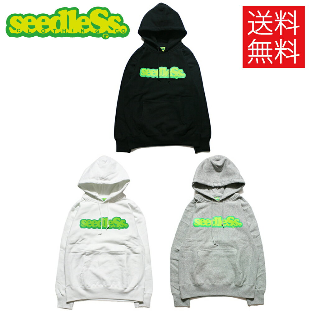 seedleSs COOP 12oz regular color 定番ロゴ プルオーバーフーディー パーカー PULL OVER HOODY シードレス メンズ レディース 男女兼用