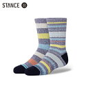 STANCE CURIOUSER KIDS インフィニット キッズ ソックス ネイビー 子供用 靴下 INFIKNIT SOCKS Navy スタンス(4)