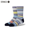 STANCE CURIOUSER KIDS CtBjbg LbY \bNX lCr[ qp C INFIKNIT SOCKS Navy X^X