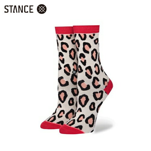 楽天Atomicdope　アトミックドープSTANCE RIGHT MEOW EVERYDAY キッズ ソックス ピンク レオパード 子供用 靴下 SOCKS Pink Leopard スタンス